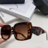 6931f9a93a89a121ed54ac2b Prada 2025 New Retro Inverted Triangle Logo Sunglasses for Women, Stylish and Elegant Square Frame, Slimming Design