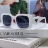 6931f9a93a89a121ed54ac30 Prada 2025 New Retro Inverted Triangle Logo Sunglasses for Women, Stylish and Slimming Square Frame, High-End Fashion Sun Glasses
