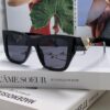 6931f9aa3a89a121ed54ac3b Prada 2025 Women's Square Frame Slimming and Versatile Sunglasses, High-End European Fashion Sun Glasses