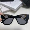 6931f9aa3a89a121ed54ac3f Prada 2025 Women's Square Frame Slimming and Versatile Sunglasses, High-End European Fashion Sun Glasses