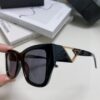 6931f9aa3a89a121ed54ac40 Prada 2025 Women's Square Frame Slimming and Versatile Sunglasses, High-End European Fashion Sun Glasses
