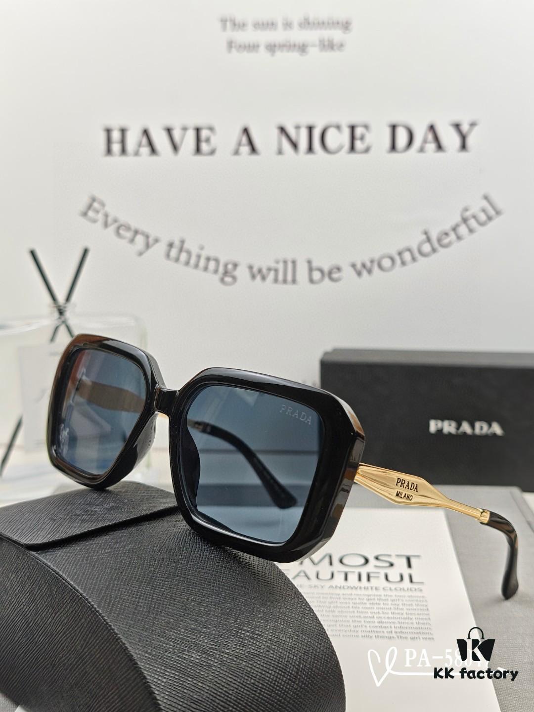 6931f9b03a89a121ed54ac8c PRADA New Model Sunglasses 58047 Lightweight TR Frame with Polaroid Resin Lenses Fashion UV Protection Unisex Sun Glasses