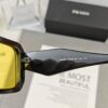 PRADA - New Lightweight TR Frame Sunglasses with Polaroid Resin Lenses, Fashionable UV Protection Eyewear for Travel and Driving, Celebrity Style Model 58018