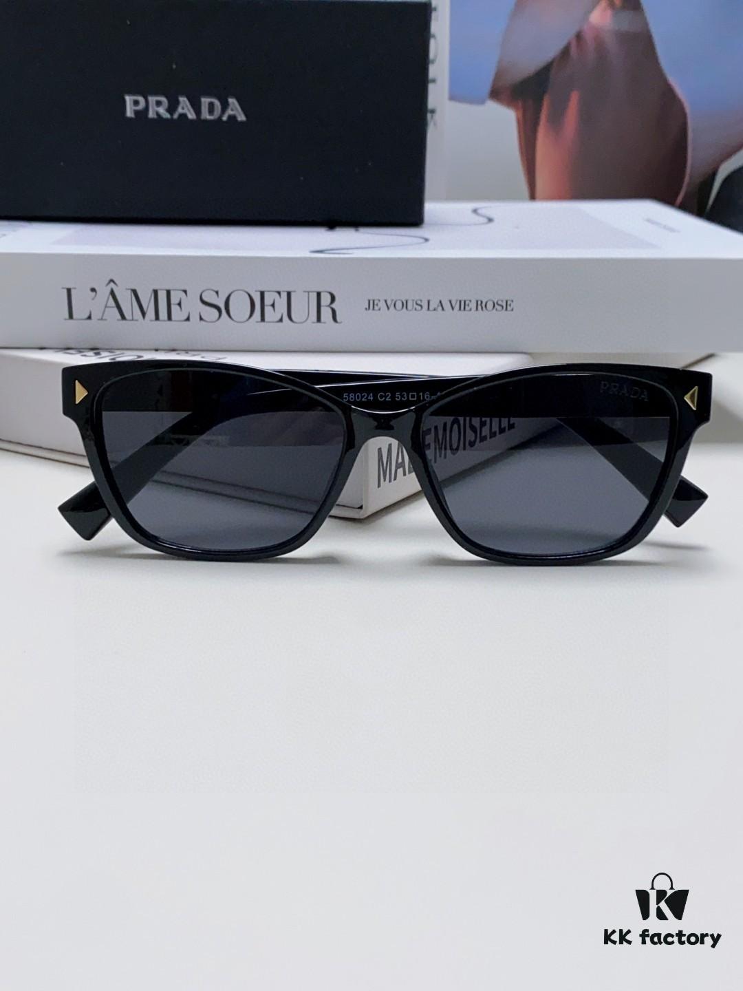 6931f9b43a89a121ed54acc5 Prada 2024 New Arrival Sunglasses for Men Retro Fashion Oversized UV Protection Driving Sunglasses Unisex