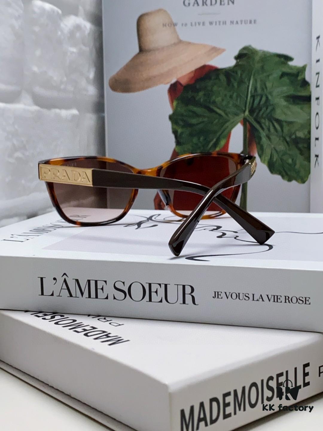 6931f9b43a89a121ed54accb Prada 2024 New Arrival Retro-Style Oversized Sunglasses Unisex UV-Protection Driving Glasses