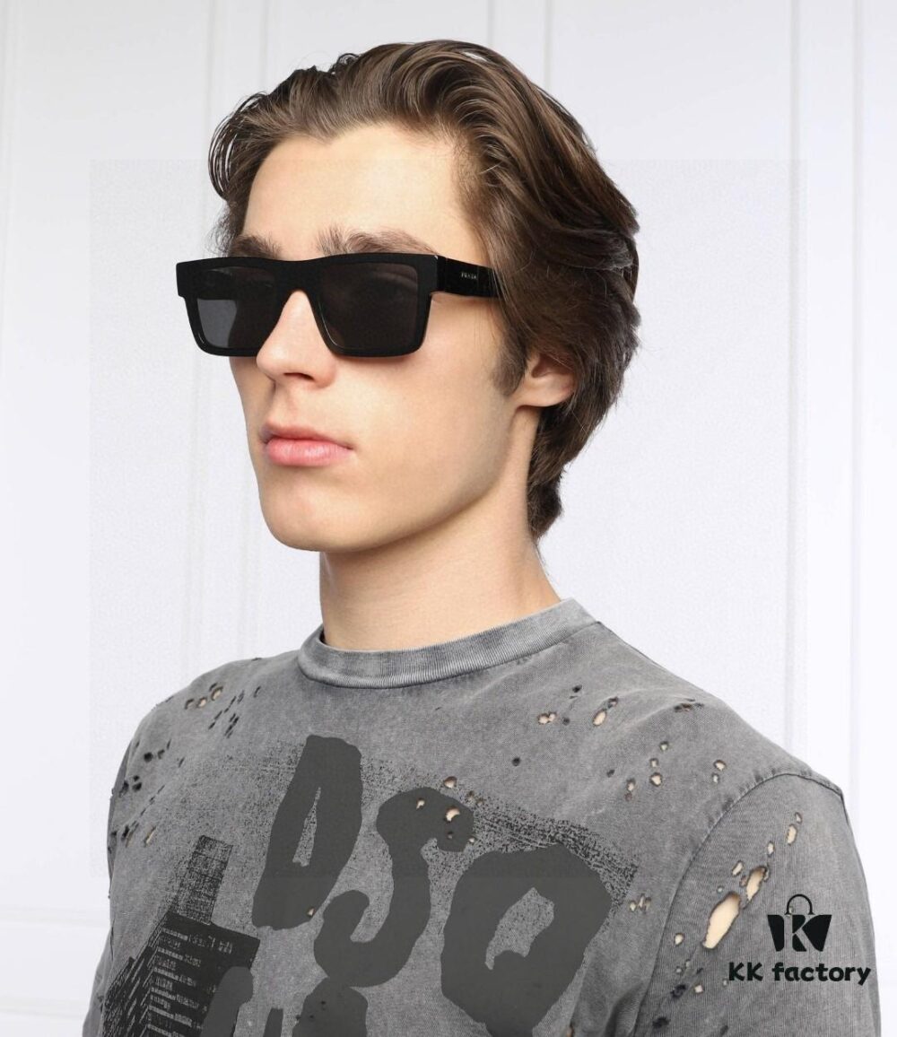 6931f9c03a89a121ed54ad75 Prada PR19WS Square Sunglasses, Unisex Fashion UV-Protective Driving Sunglasses, Inspired by Lin Zhiying's Style