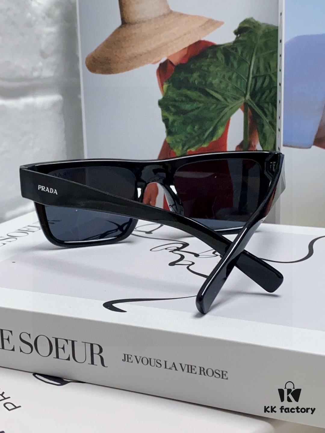 6931f9c13a89a121ed54ad7b Prada PR19WS Square Sunglasses, Unisex Fashion UV-Protective Driving Sunglasses, Inspired by Lin Zhiying's Style