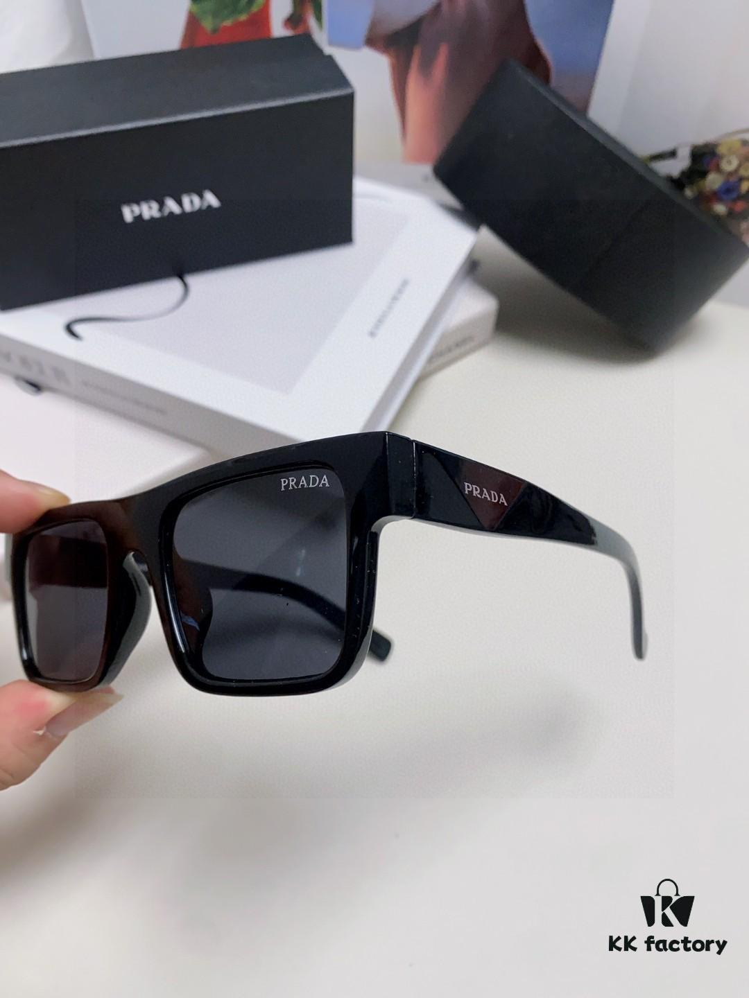 6931f9c13a89a121ed54ad7d Prada PR19WS Square Sunglasses, Unisex Fashion UV-Protective Driving Sunglasses, Inspired by Lin Zhiying's Style