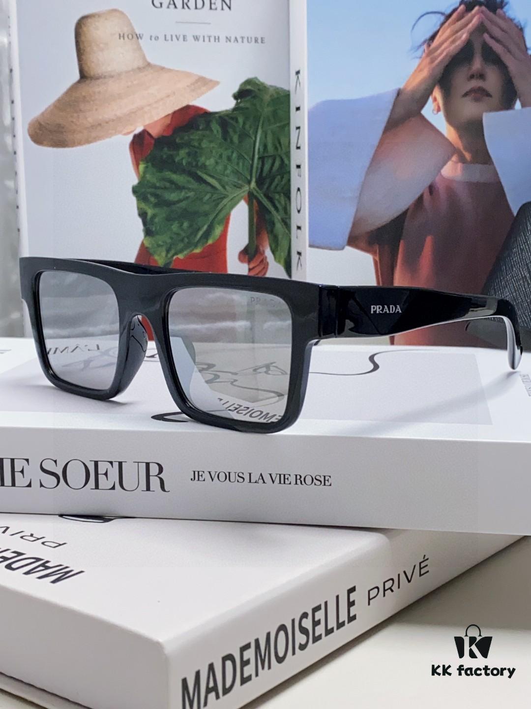 6931f9c13a89a121ed54ad83 Prada PR19WS Square Sunglasses, Unisex UV-Protective Driving Sunglasses, Fashion Streetwear Eyewear, Inspired by Lin Zhiying's Style