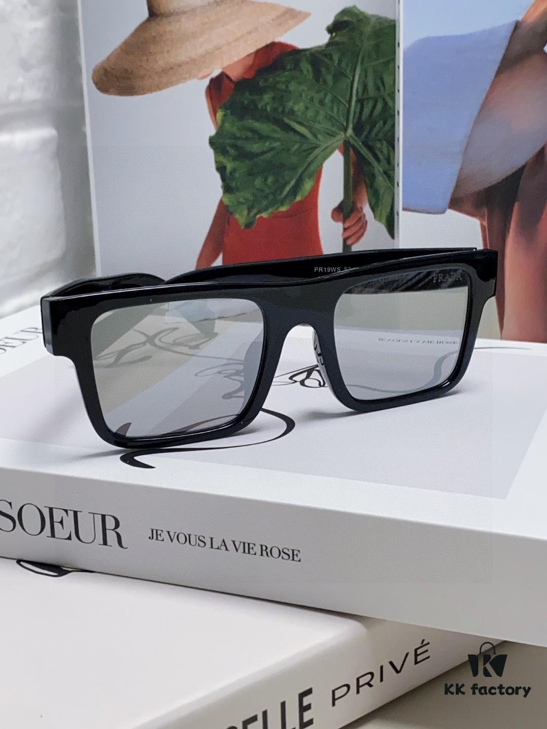 6931f9c13a89a121ed54ad84 Prada PR19WS Square Sunglasses, Unisex UV-Protective Driving Sunglasses, Fashion Streetwear Eyewear, Inspired by Lin Zhiying's Style