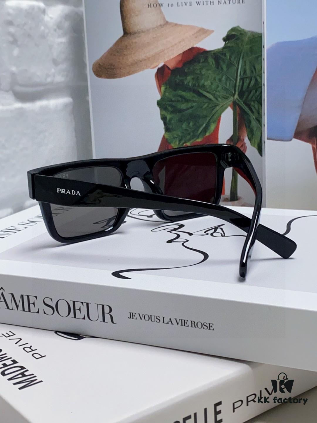 6931f9c13a89a121ed54ad85 Prada PR19WS Square Sunglasses, Unisex UV-Protective Driving Sunglasses, Fashion Streetwear Eyewear, Inspired by Lin Zhiying's Style