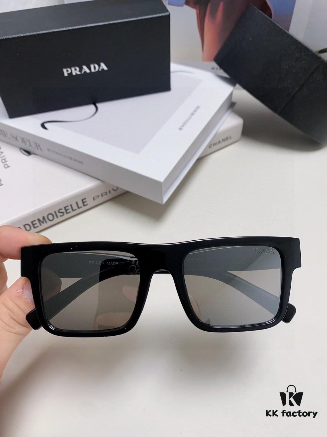 6931f9c13a89a121ed54ad86 Prada PR19WS Square Sunglasses, Unisex UV-Protective Driving Sunglasses, Fashion Streetwear Eyewear, Inspired by Lin Zhiying's Style