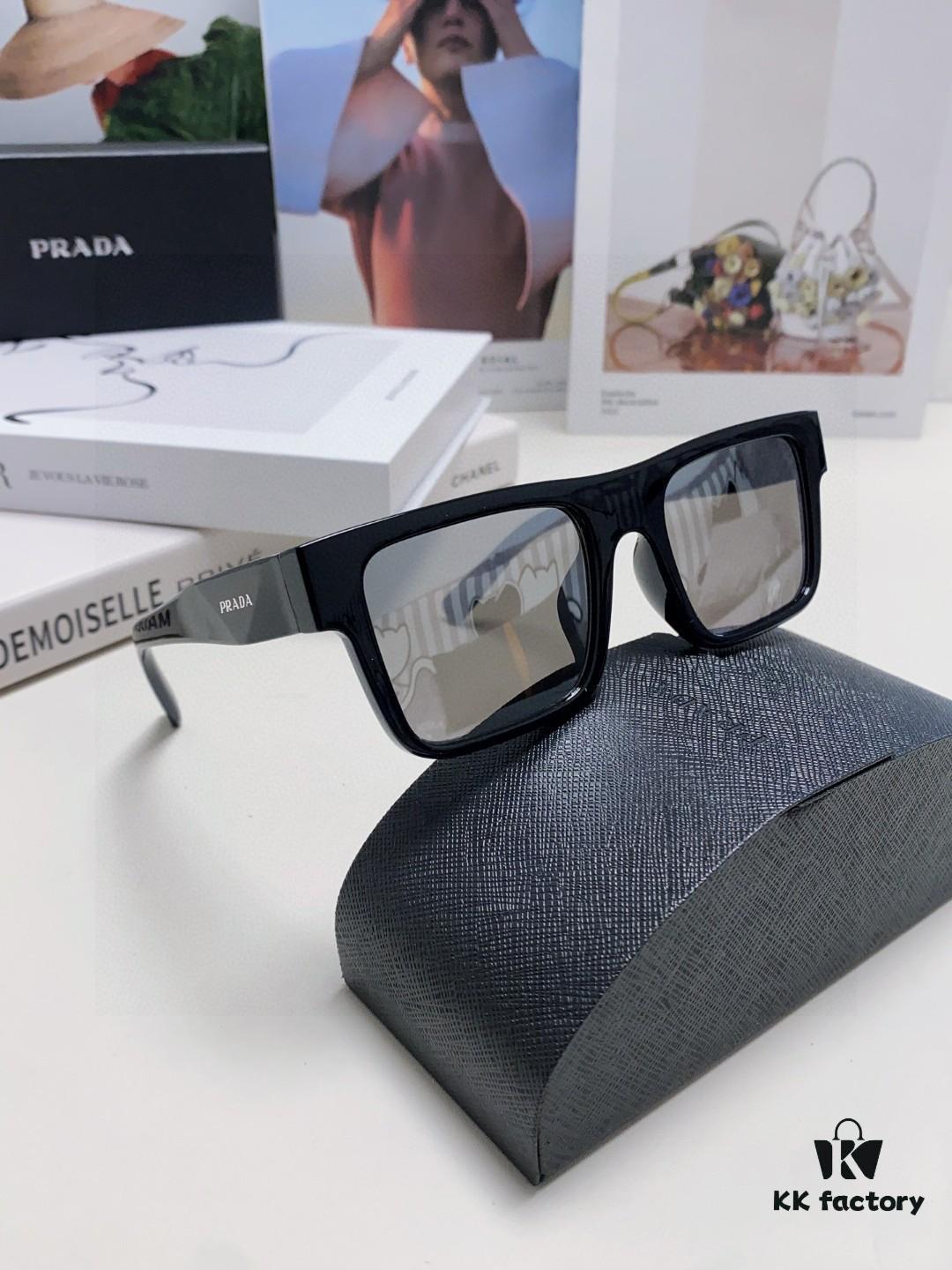 6931f9c23a89a121ed54ad89 Prada PR19WS Square Sunglasses, Unisex UV-Protective Driving Sunglasses, Fashion Streetwear Eyewear, Inspired by Lin Zhiying's Style