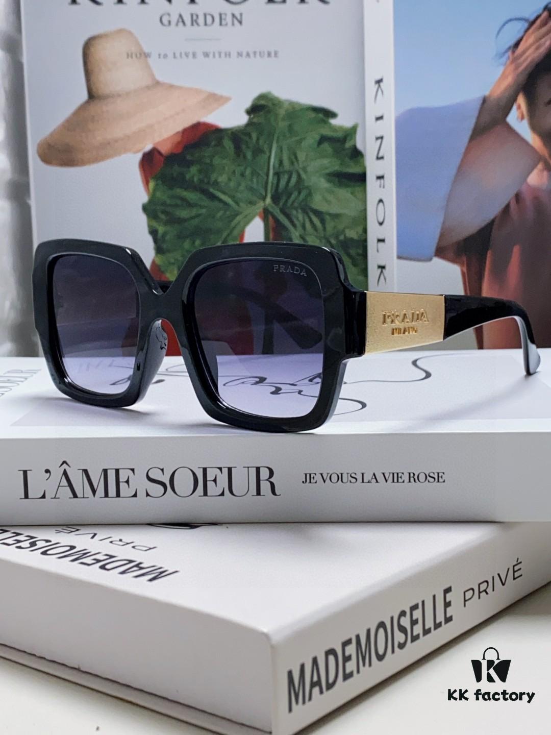 6931f9c23a89a121ed54ad8e PRADA Runway Show Advertising Edition Color-Blocked Sporty Sunglasses