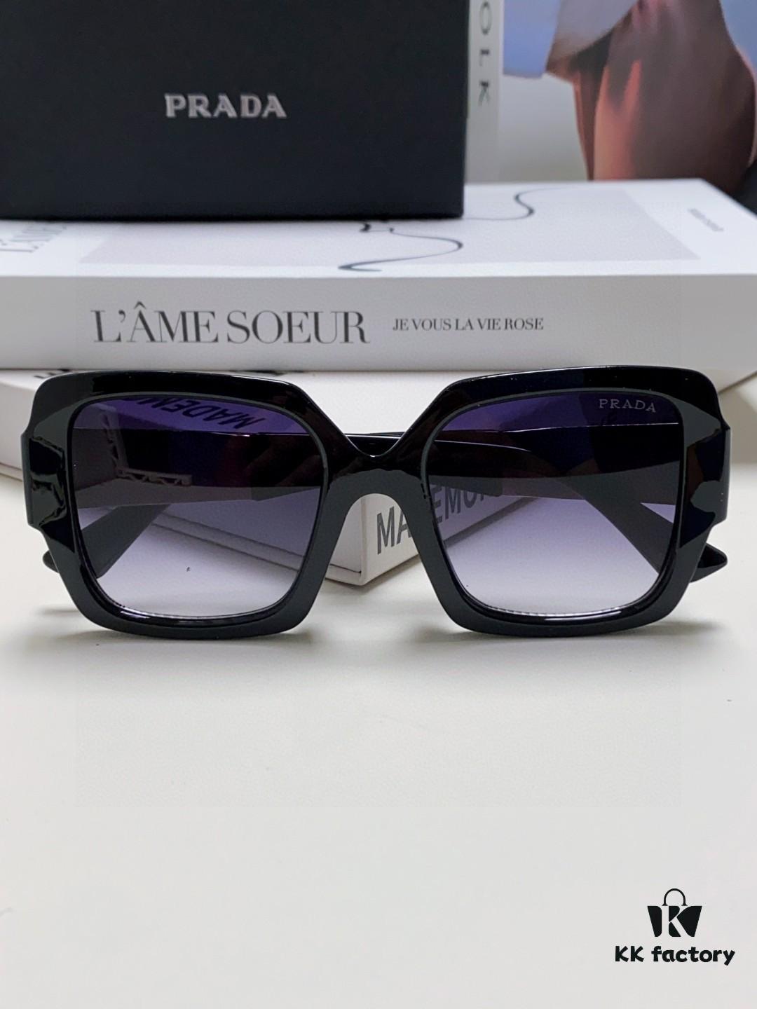 6931f9c23a89a121ed54ad94 PRADA Runway Show Advertising Edition Color-Blocked Sporty Sunglasses