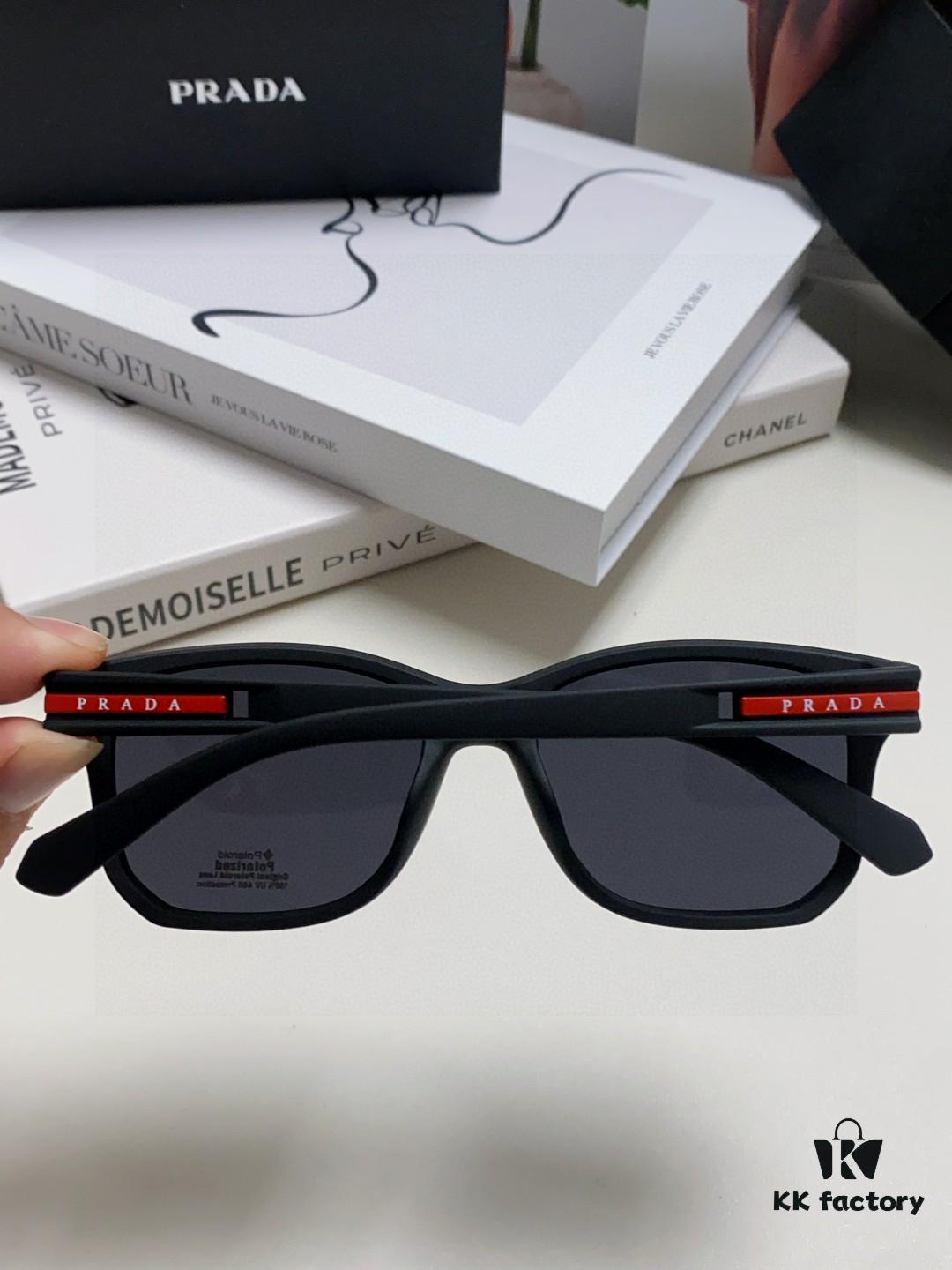 Prada Men's Driving 2025 New Model Unisex Sunglasses Fashion UV Protection Trendy Influencer Glasses 01 Style