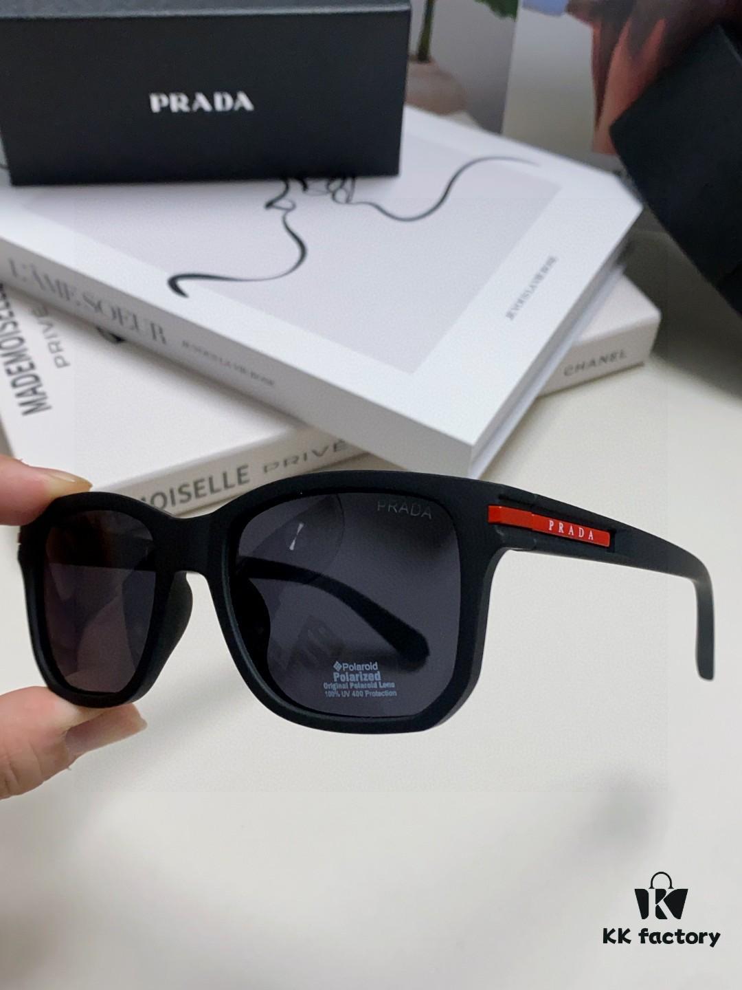 Prada Men's Driving 2025 New Model Unisex Sunglasses Fashion UV Protection Trendy Influencer Glasses 01 Style