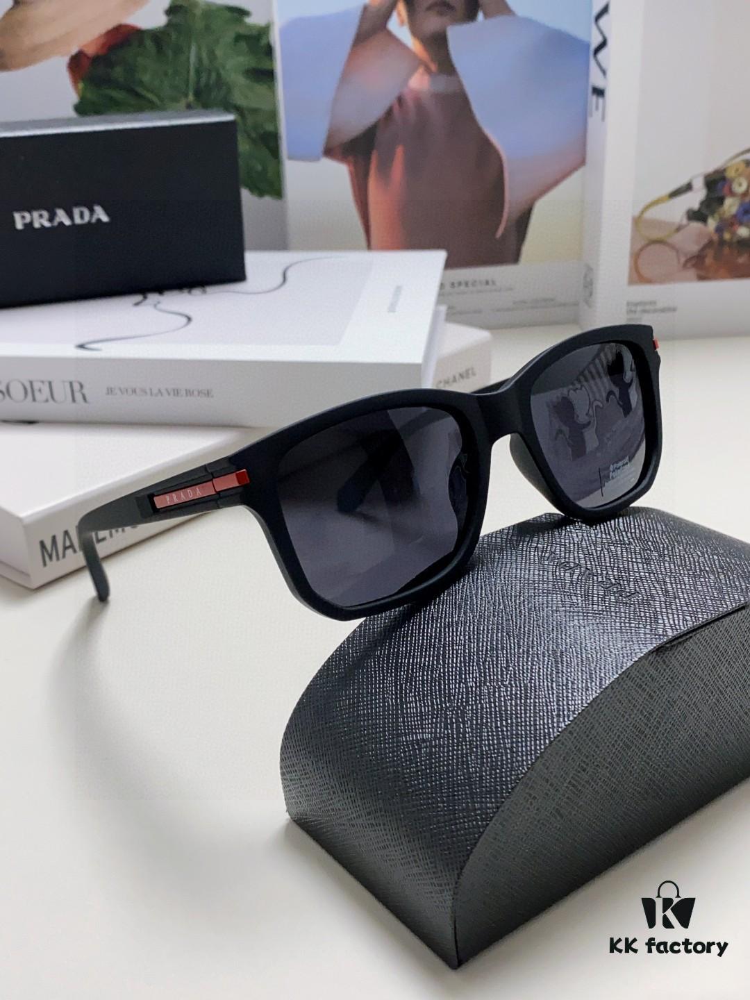 Prada Men's Driving 2025 New Model Unisex Sunglasses Fashion UV Protection Trendy Influencer Glasses 01 Style