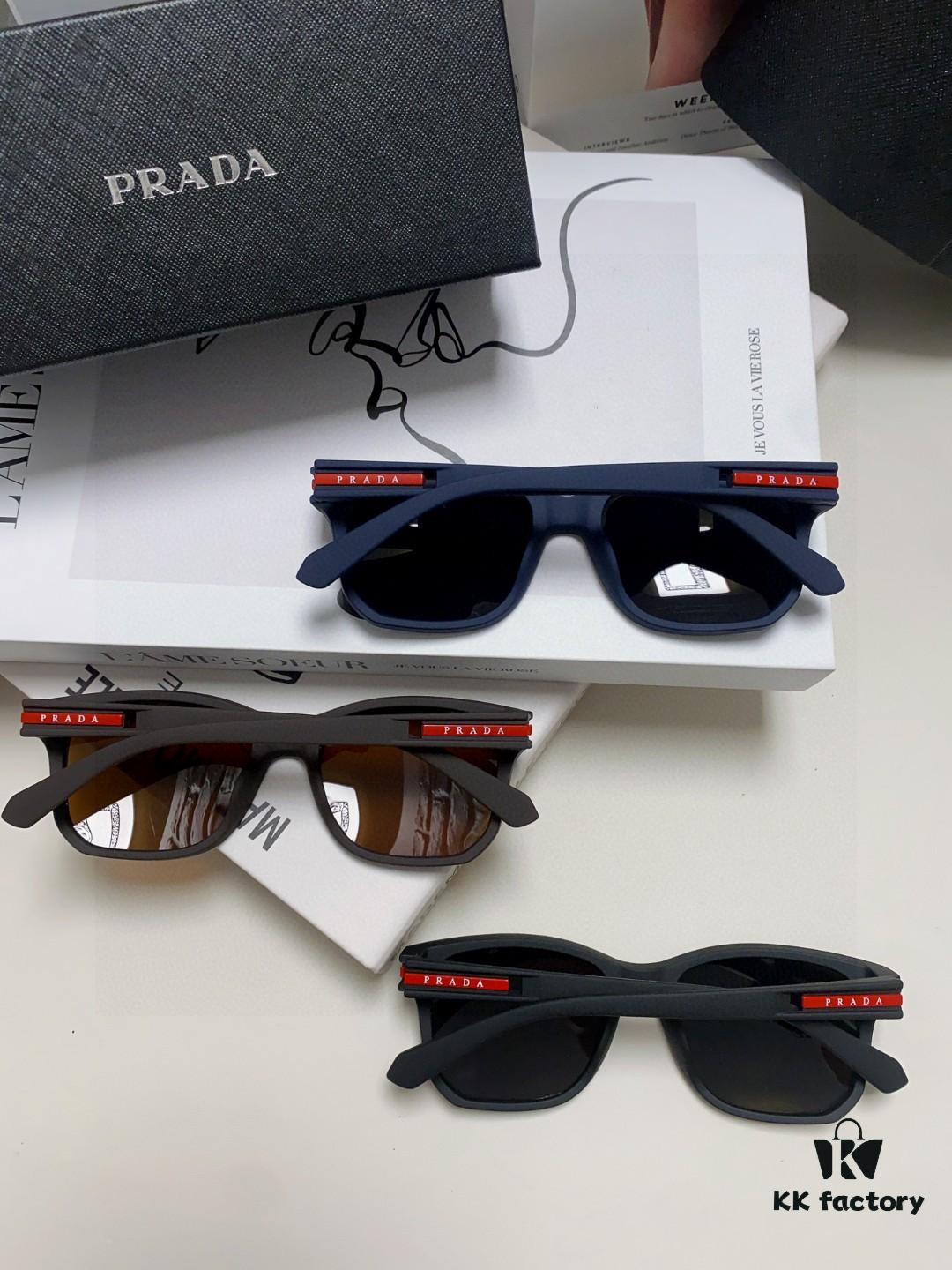 Prada Men's Driving 2025 New Model Unisex Sunglasses Fashion UV Protection Trendy Influencer Glasses 01 Style