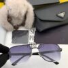 PRADA 2025 New Arrival Sunglasses, World-Class Craftsmanship, High-End Fashion Unisex Aviator Shades for Slimming Face Look, Premium Quality