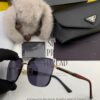 PRADA 2025 New Arrival Sunglasses, World-Class Craftsmanship, High-End Fashion Unisex Aviator Shades for Slimming Face Look, Premium Quality