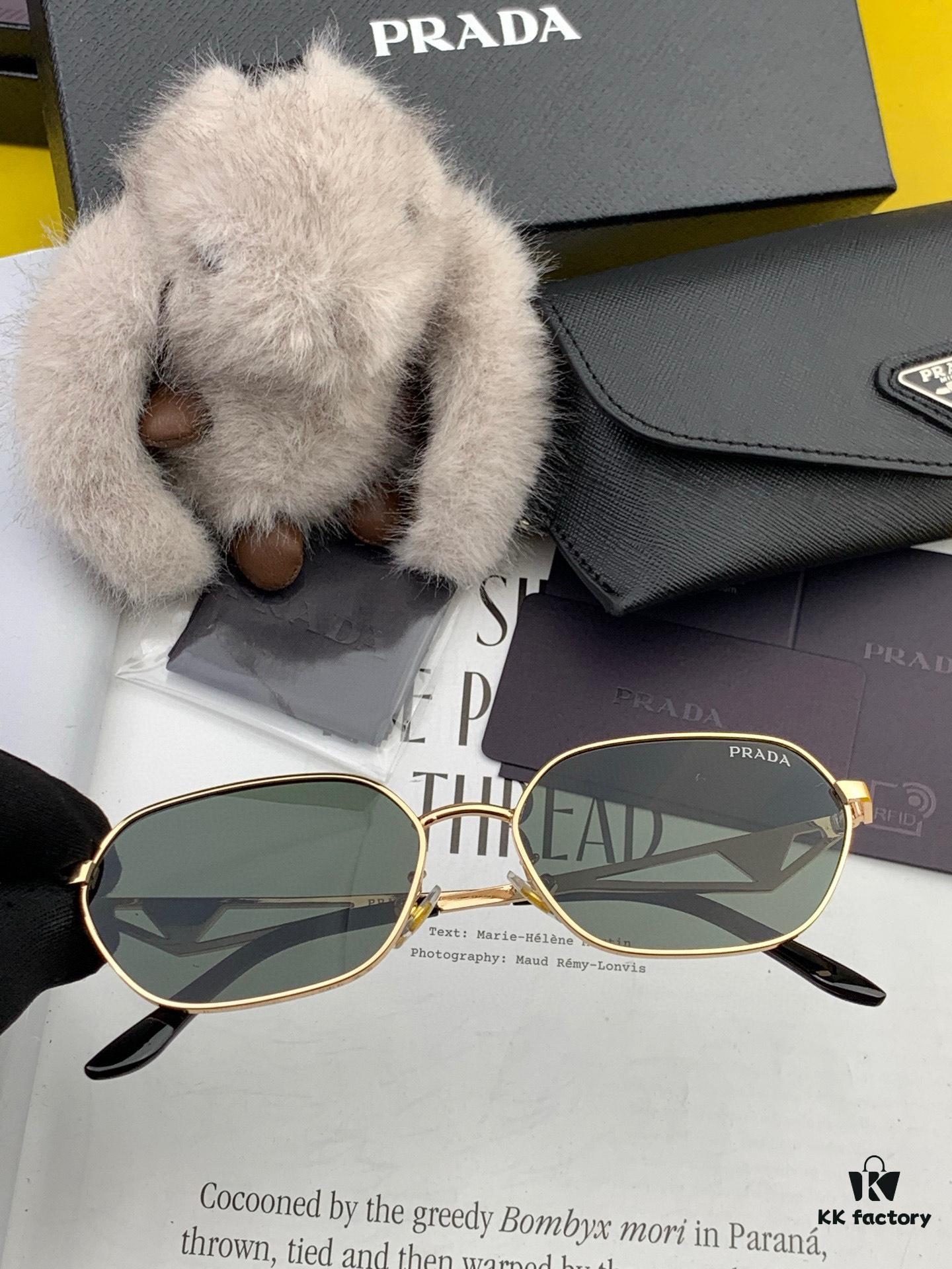 PRADA 2025 New Arrival Sunglasses Worldwide Mastercraft Latest High-End Fashion Unisex Stylish Slim-Fit Sunglasses