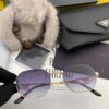 PRADA 2025 New Arrival Sunglasses, World-Class Craftsmanship, High-End Fashion Unisex Aviator Shades, Slimming Design, Premium Quality