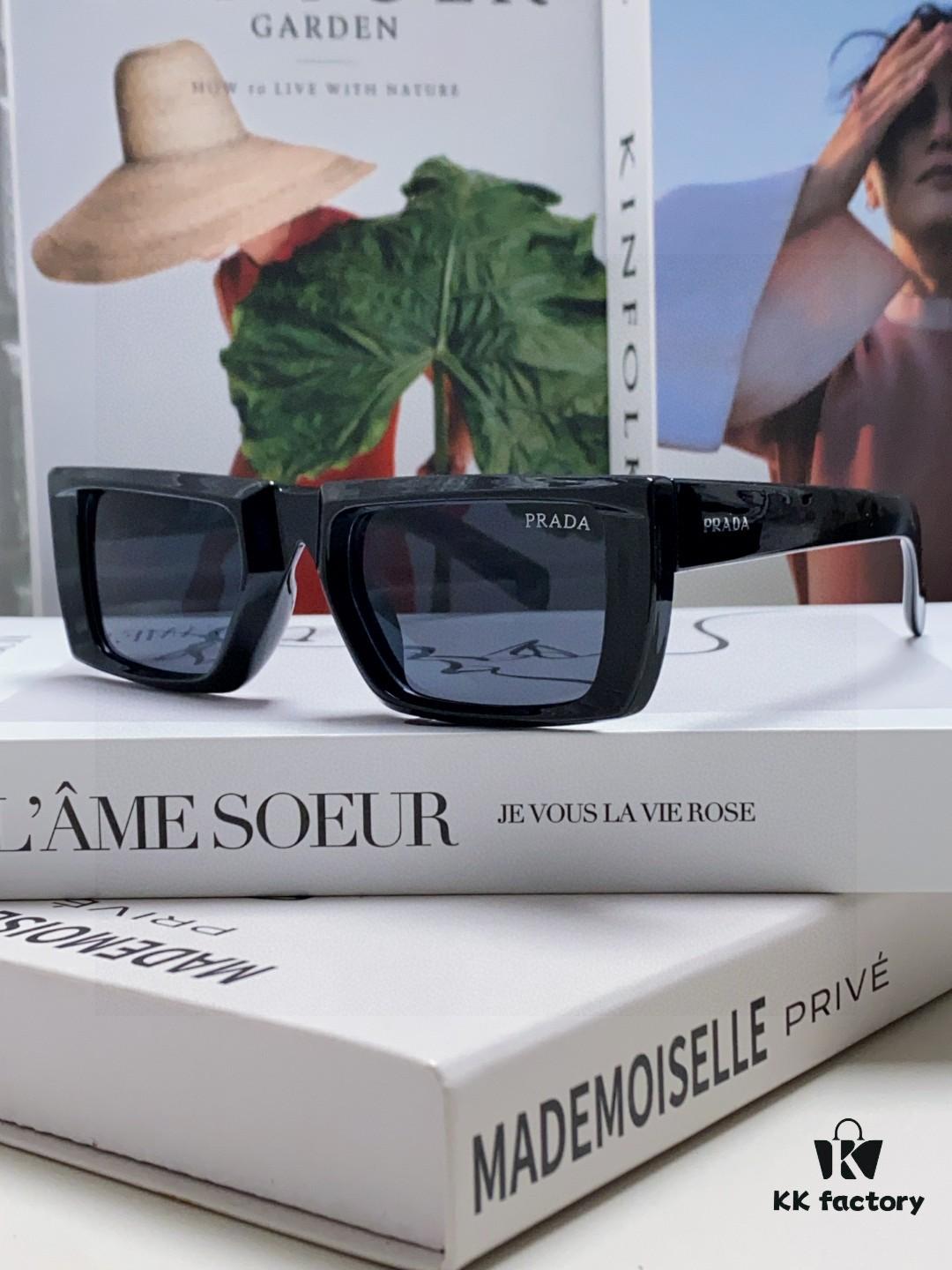 6931f9d83a89a121ed54aec8 PRADA 2025 Summer New 3D Square Frame Sunglasses Unisex, Runway Style Hiking Square SPR24Y Sunglass Lenses, UV Protection Designer Shades