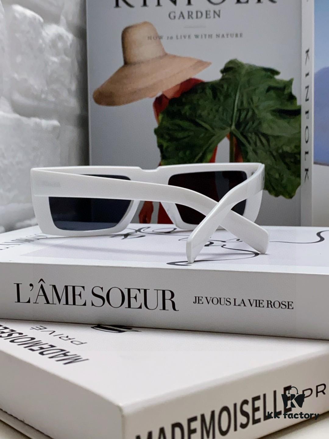 6931f9da3a89a121ed54aed7 PRADA Prada 25 Summer New 3D Square Frame Sunglasses Unisex Runway Style Hiking Square SPR24Y Sunglass Lens Shades