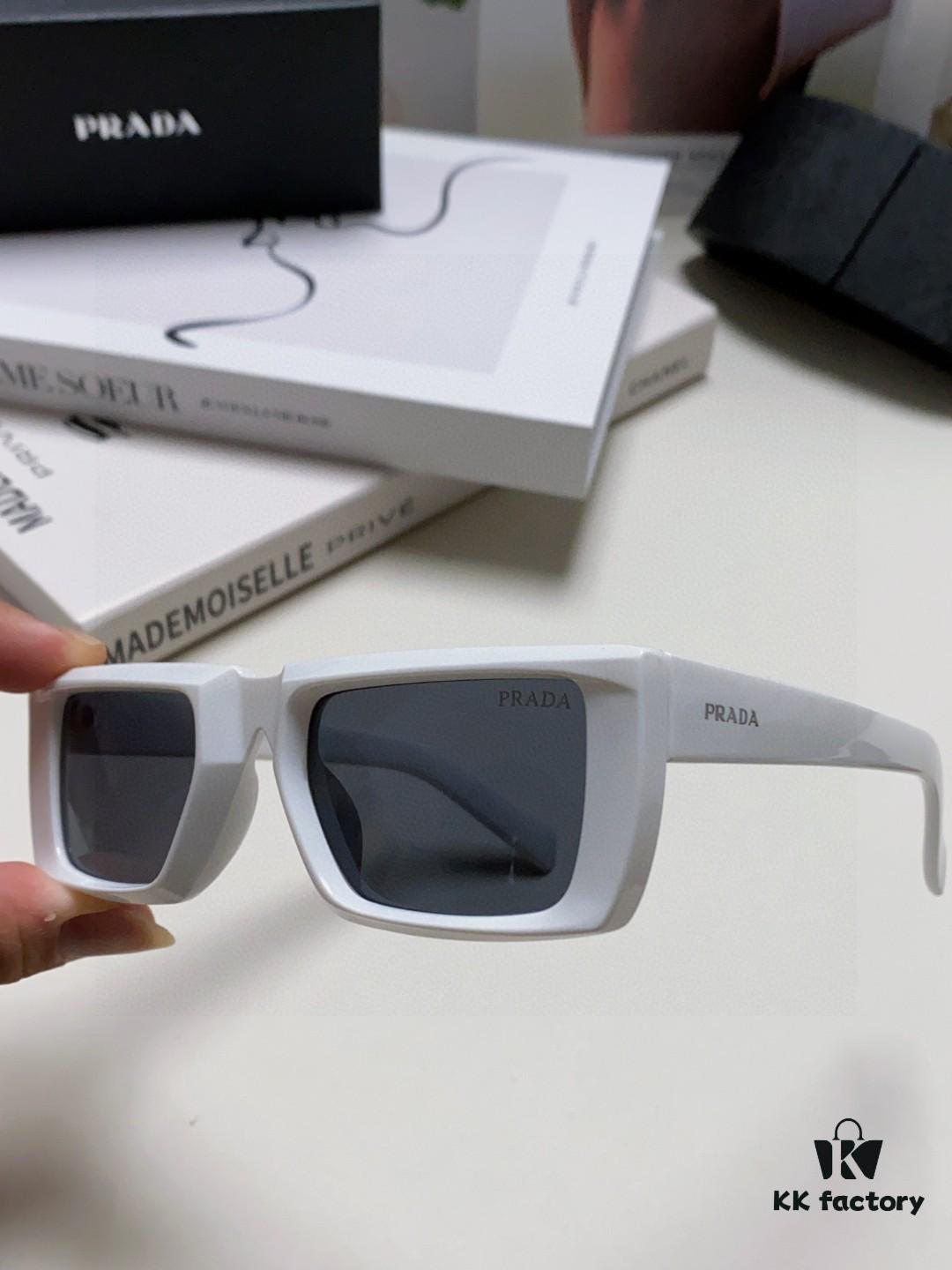 6931f9da3a89a121ed54aeda PRADA Prada 25 Summer New 3D Square Frame Sunglasses Unisex Runway Style Hiking Square SPR24Y Sunglass Lens Shades