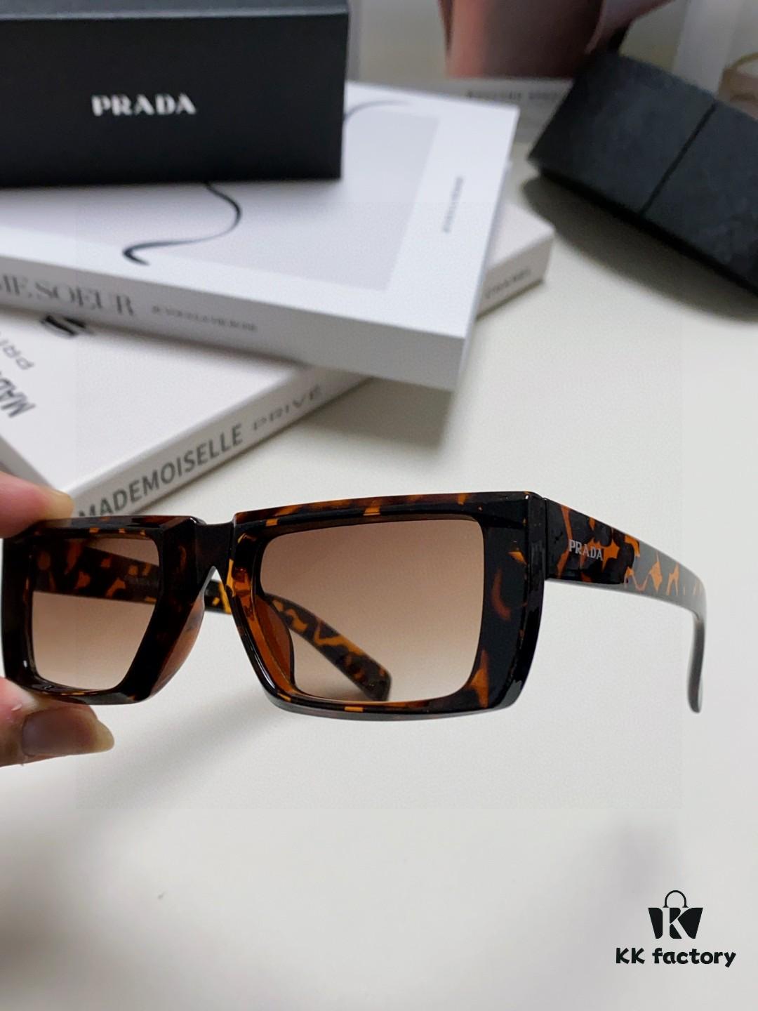 6931f9da3a89a121ed54aee4 PRADA 2025 Summer New 3D Square Sunglasses Unisex Runway Style Hiking Frame SPR24Y Sunglass Lens Shades