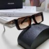 6931f9db3a89a121ed54aee6 PRADA 2025 Summer New 3D Square Sunglasses Unisex Runway Style Hiking Frame SPR24Y Sunglass Lens Shades