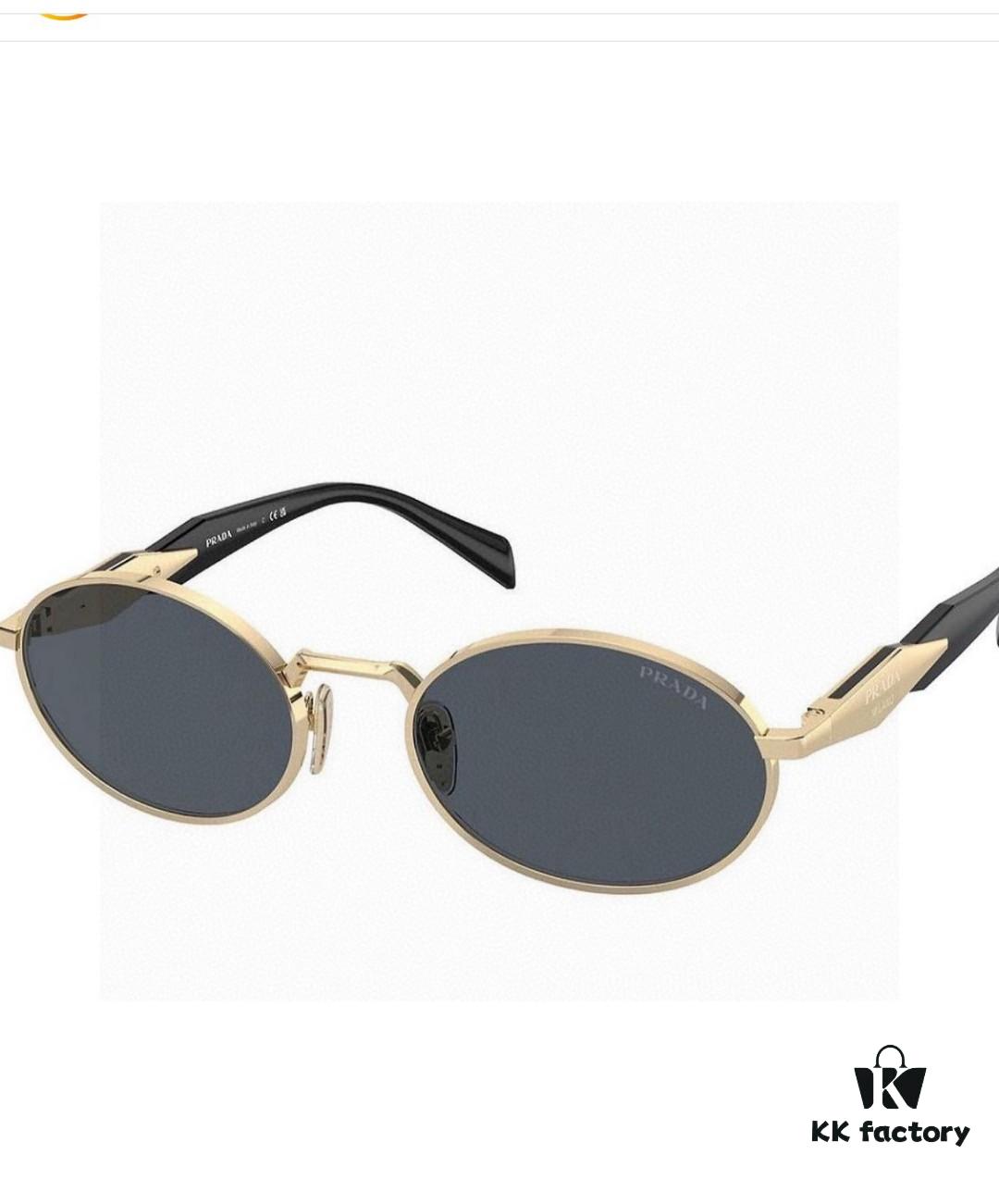6931f9db3a89a121ed54aeea Prada Small Round Frame ✔️ Fashionable Metal Oversized Sunglasses
