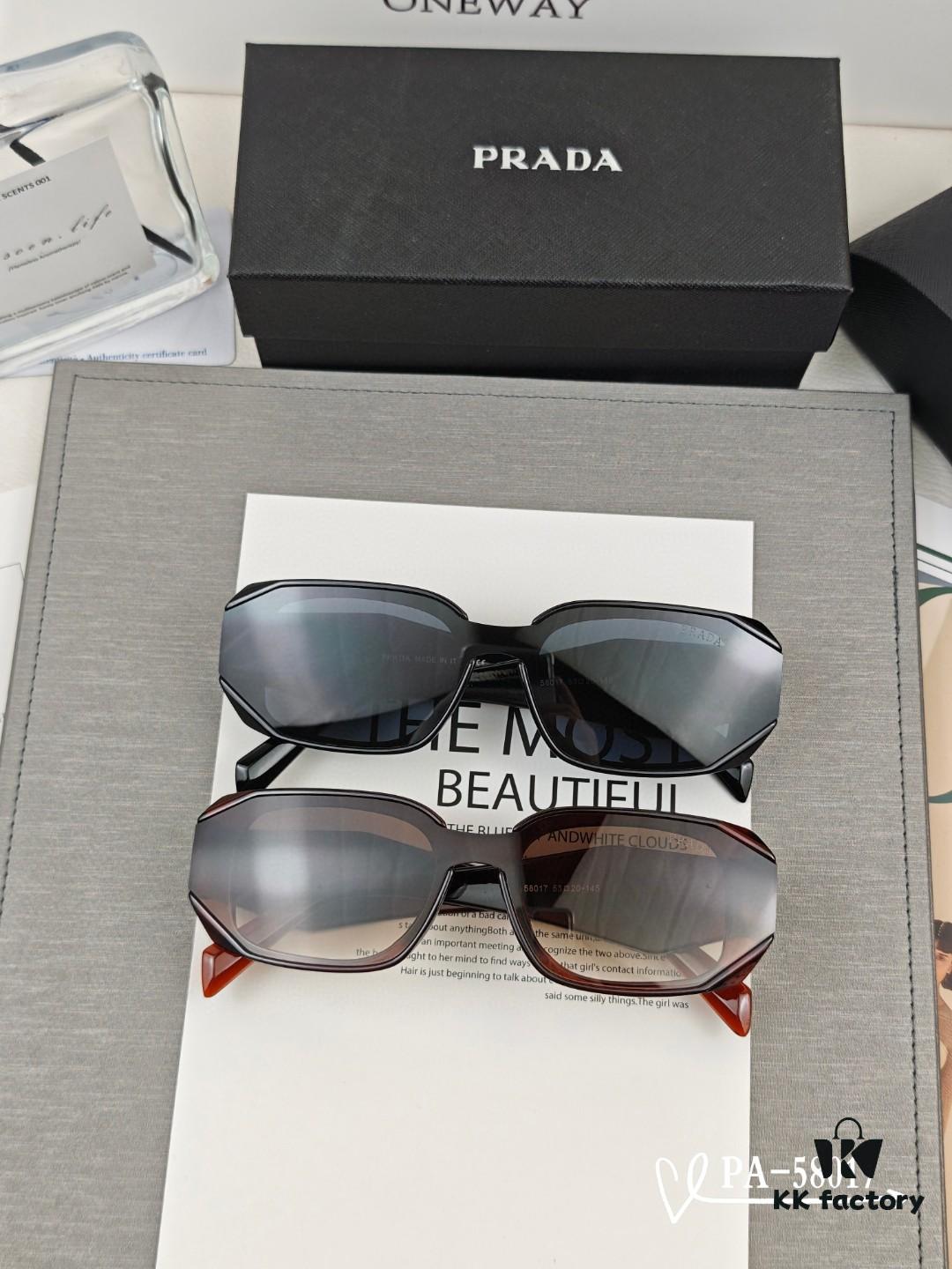 6931f9e83a89a121ed54af7a PRADA - New Model Sunglasses with Polaroid Resin Lenses, Lightweight TR Frame, UV Protection, Fashionable Unisex Design for Travel and Driving