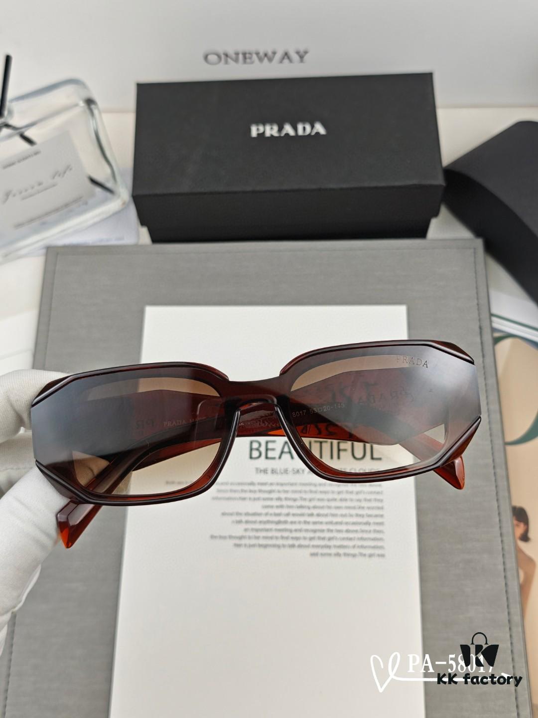 6931f9e83a89a121ed54af7f PRADA - New Model Sunglasses with Polaroid Resin Lenses, Lightweight TR Frame, UV Protection, Fashionable Unisex Design for Travel and Driving