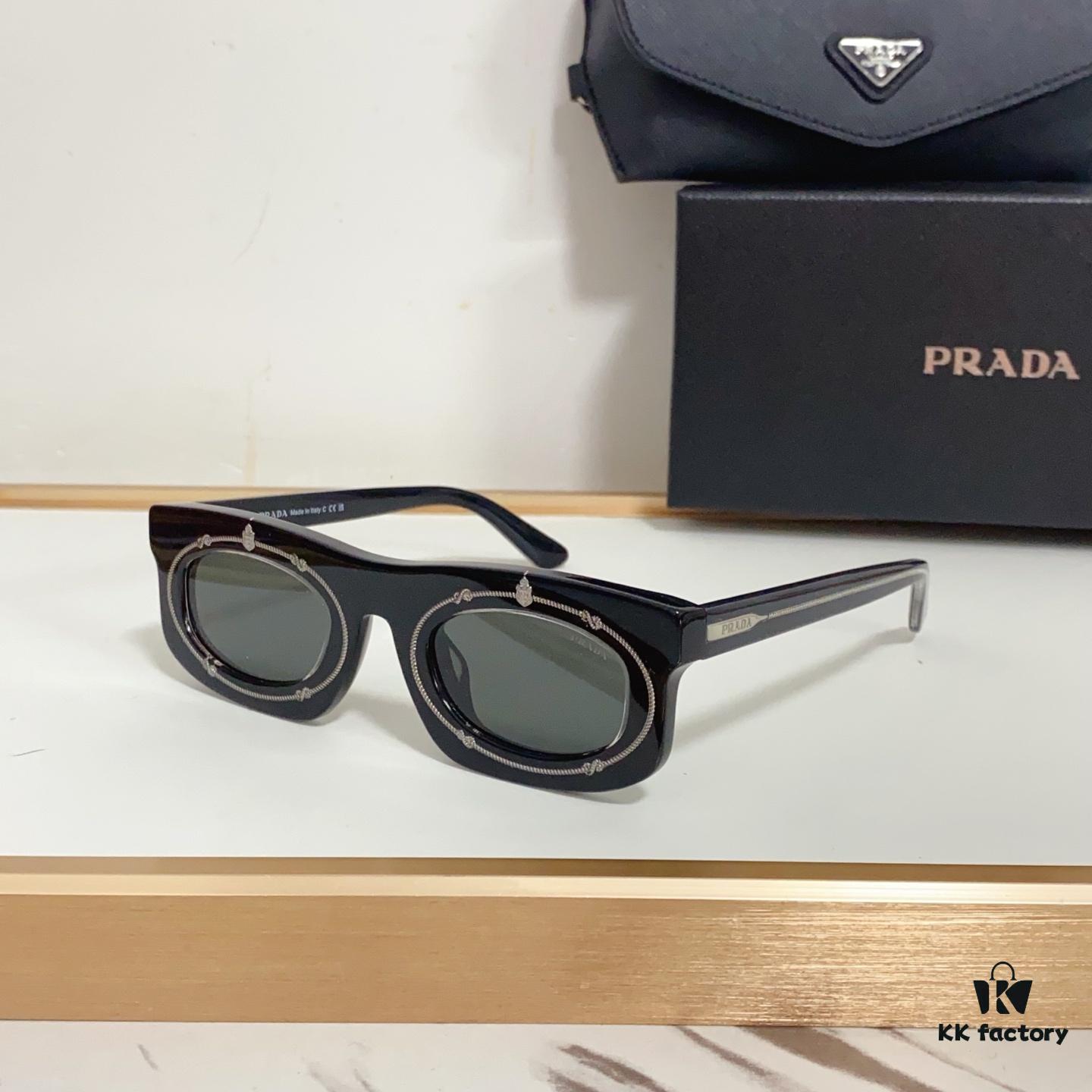 6931f9ea3a89a121ed54af95 145 NEW Official Website Synchronized PRADA MOD: PRB02S, Each Temple Arm with Unique Serial Number SIZE: 47-26-140 Eyeglasses Sunglasses