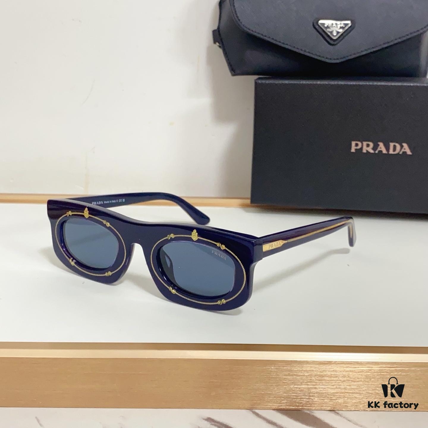 6931f9ea3a89a121ed54af96 145 NEW Official Website Synchronized PRADA MOD: PRB02S, Each Temple Arm with Unique Serial Number SIZE: 47-26-140 Eyeglasses Sunglasses