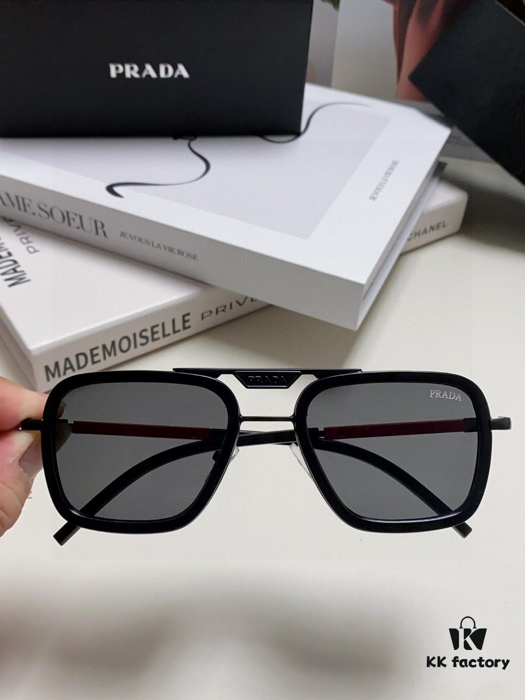 6931f9ee3a89a121ed54afcd Prada 2025 New Arrival Sunglasses, Fashionable Metal Oversized Unisex Sun Glasses for Men and Women