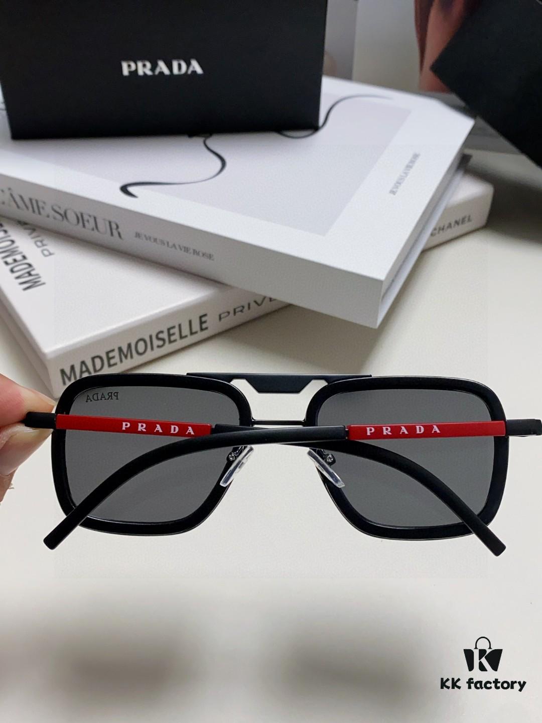 6931f9ee3a89a121ed54afce Prada 2025 New Arrival Sunglasses, Fashionable Metal Oversized Unisex Sun Glasses for Men and Women