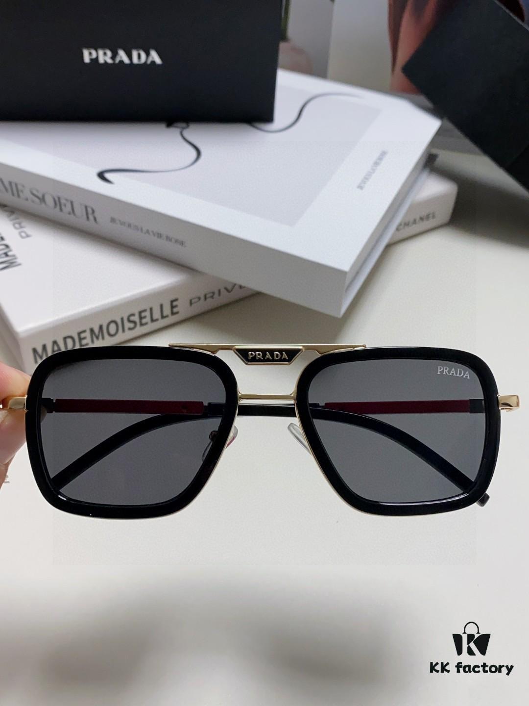 6931f9ef3a89a121ed54afd7 Prada 2025 New Arrival Sunglasses, Fashionable Metal Oversized Unisex Sun Glasses for Men and Women