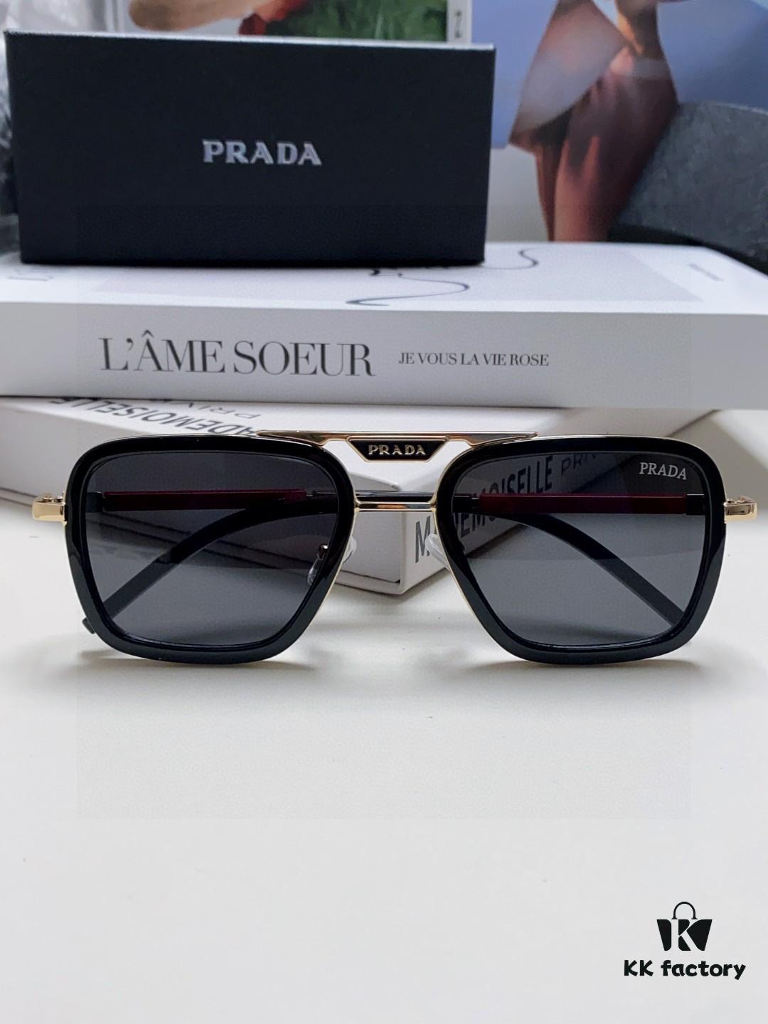 6931f9ef3a89a121ed54afda Prada 2025 New Arrival Sunglasses, Fashionable Metal Oversized Unisex Sun Glasses for Men and Women