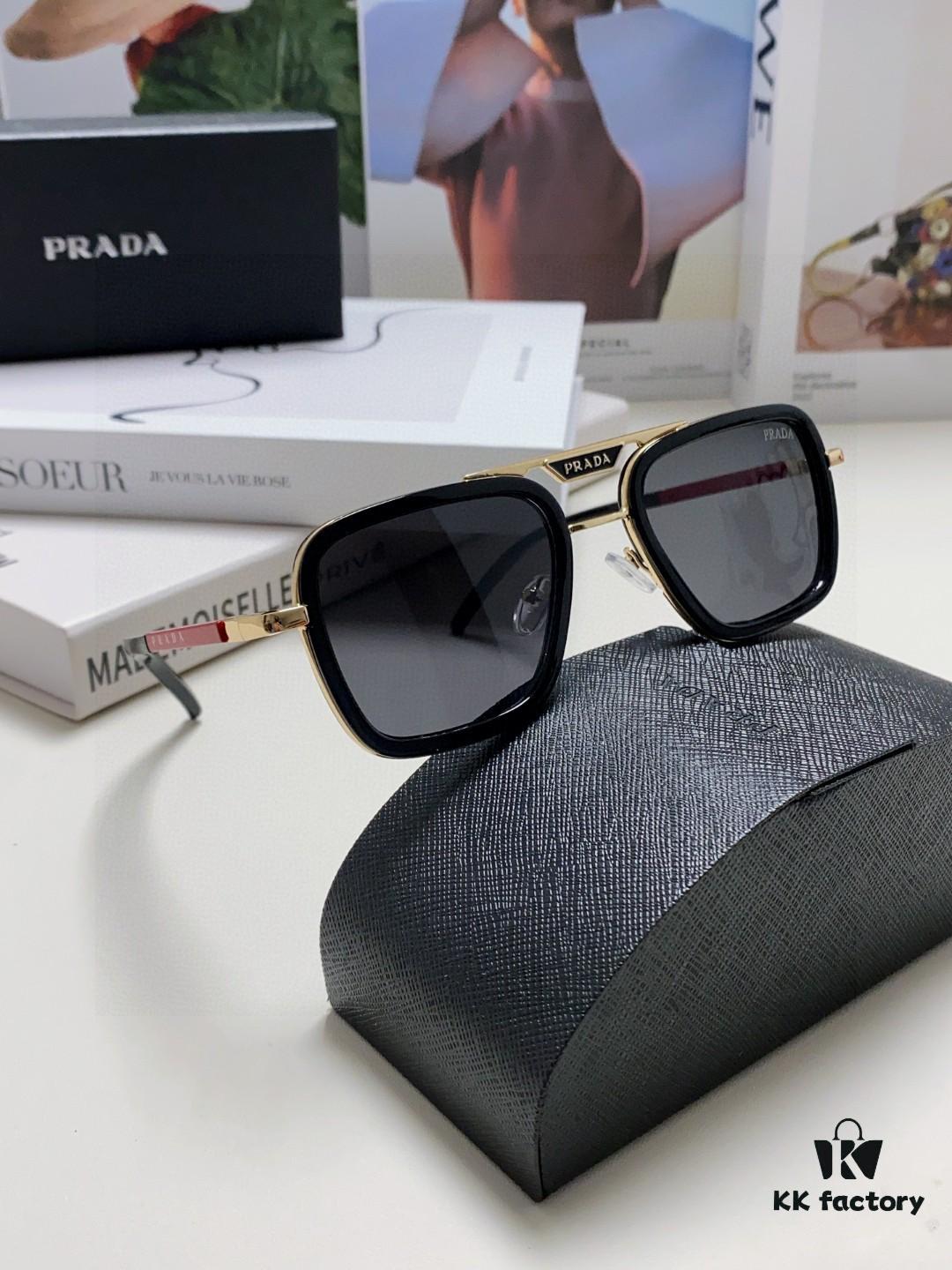 6931f9ef3a89a121ed54afdb Prada 2025 New Arrival Sunglasses, Fashionable Metal Oversized Unisex Sun Glasses for Men and Women