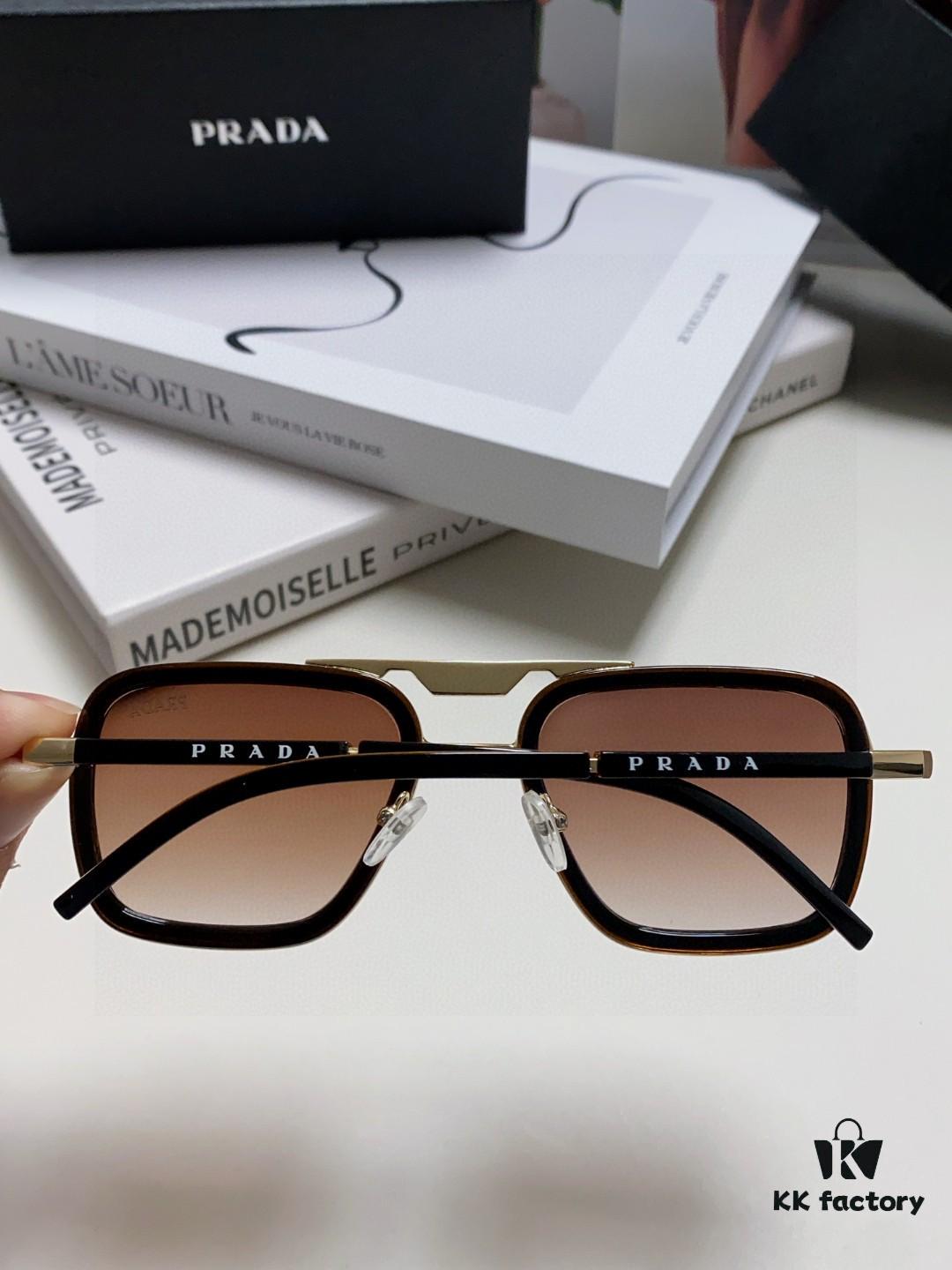 6931f9f03a89a121ed54afe2 Prada 2025 New Arrival Sunglasses, Fashion Metal Oversized Unisex Sun Glasses for Men and Women