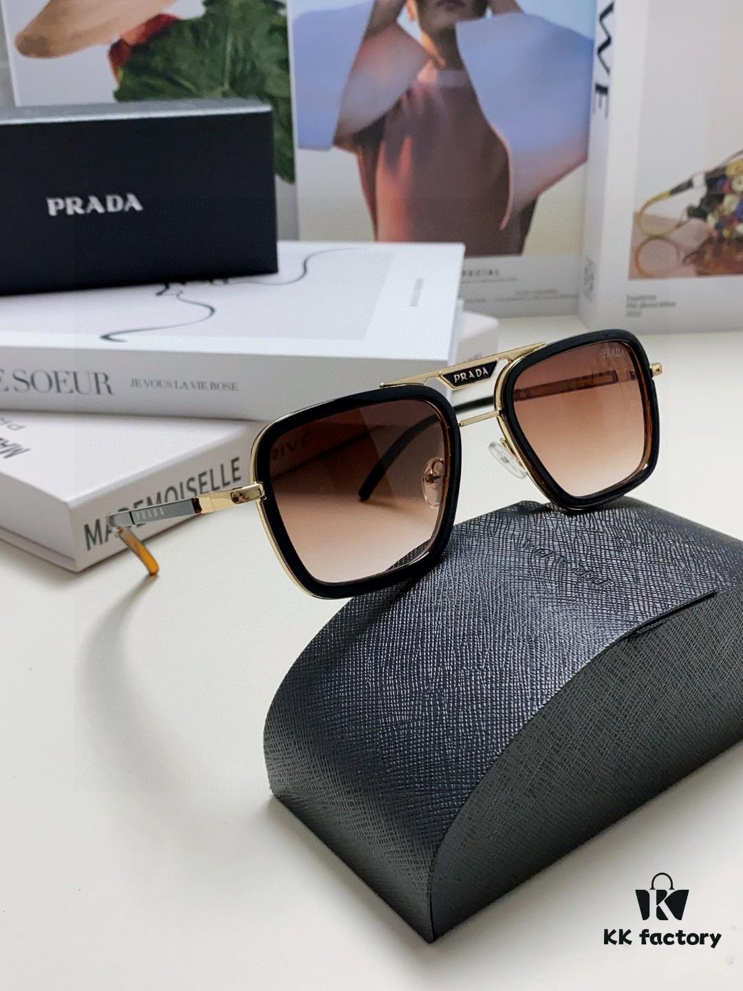 6931f9f03a89a121ed54afe5 Prada 2025 New Arrival Sunglasses, Fashion Metal Oversized Unisex Sun Glasses for Men and Women
