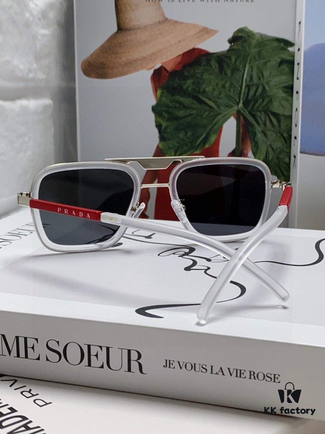 6931f9f03a89a121ed54afea Prada 2025 New Arrival Sunglasses, Fashionable Metal Oversized Unisex Sun Glasses for Men and Women