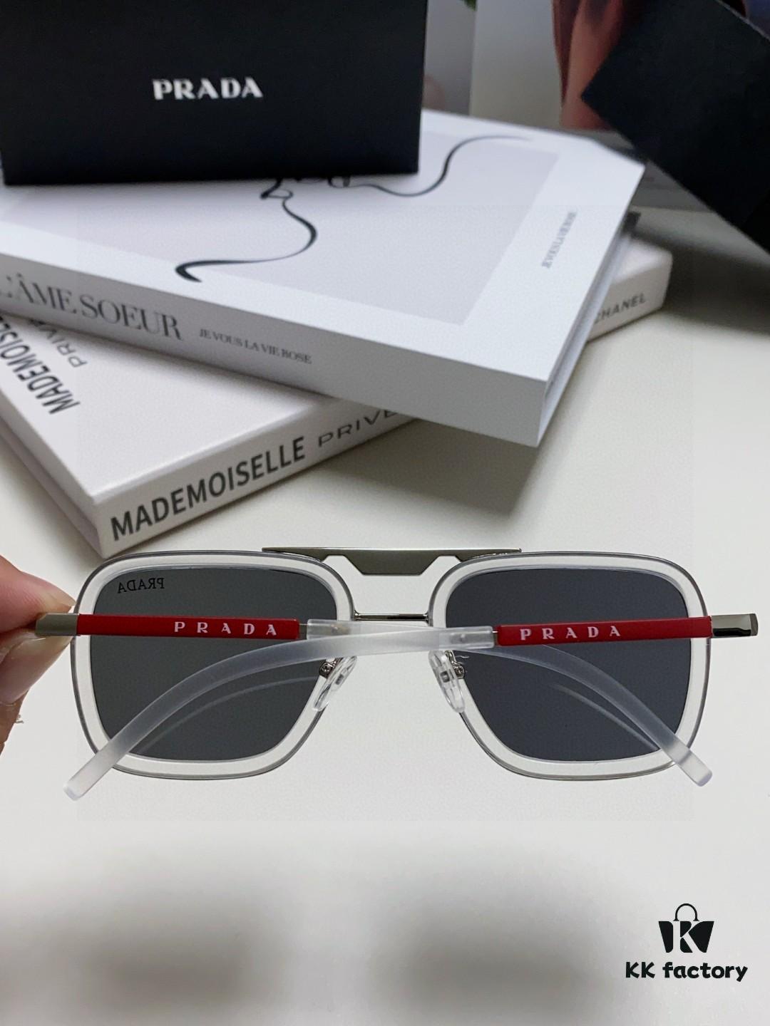 6931f9f03a89a121ed54afec Prada 2025 New Arrival Sunglasses, Fashionable Metal Oversized Unisex Sun Glasses for Men and Women