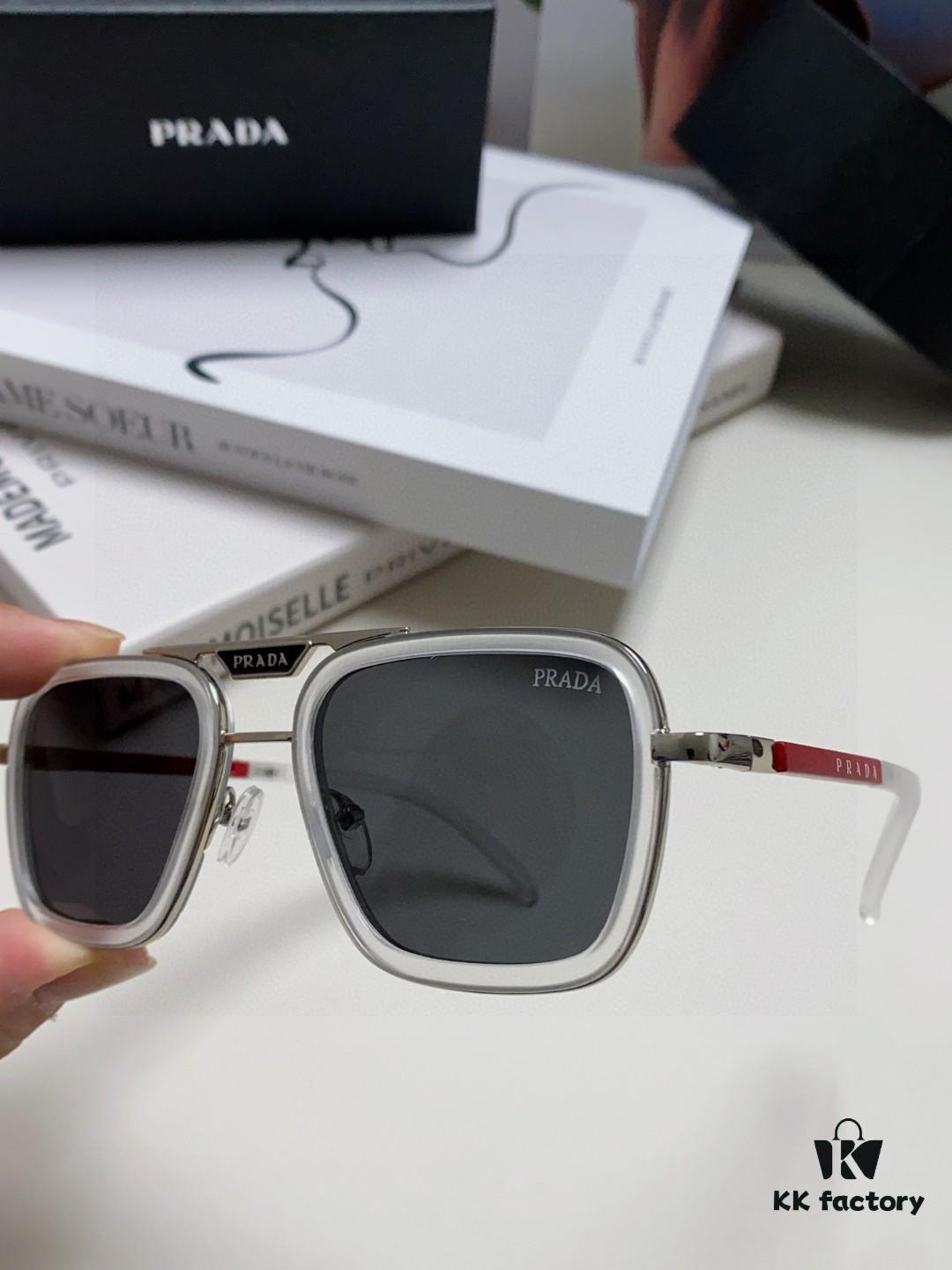 6931f9f03a89a121ed54afed Prada 2025 New Arrival Sunglasses, Fashionable Metal Oversized Unisex Sun Glasses for Men and Women