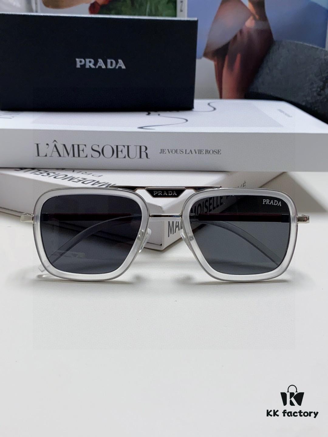 6931f9f13a89a121ed54afee Prada 2025 New Arrival Sunglasses, Fashionable Metal Oversized Unisex Sun Glasses for Men and Women