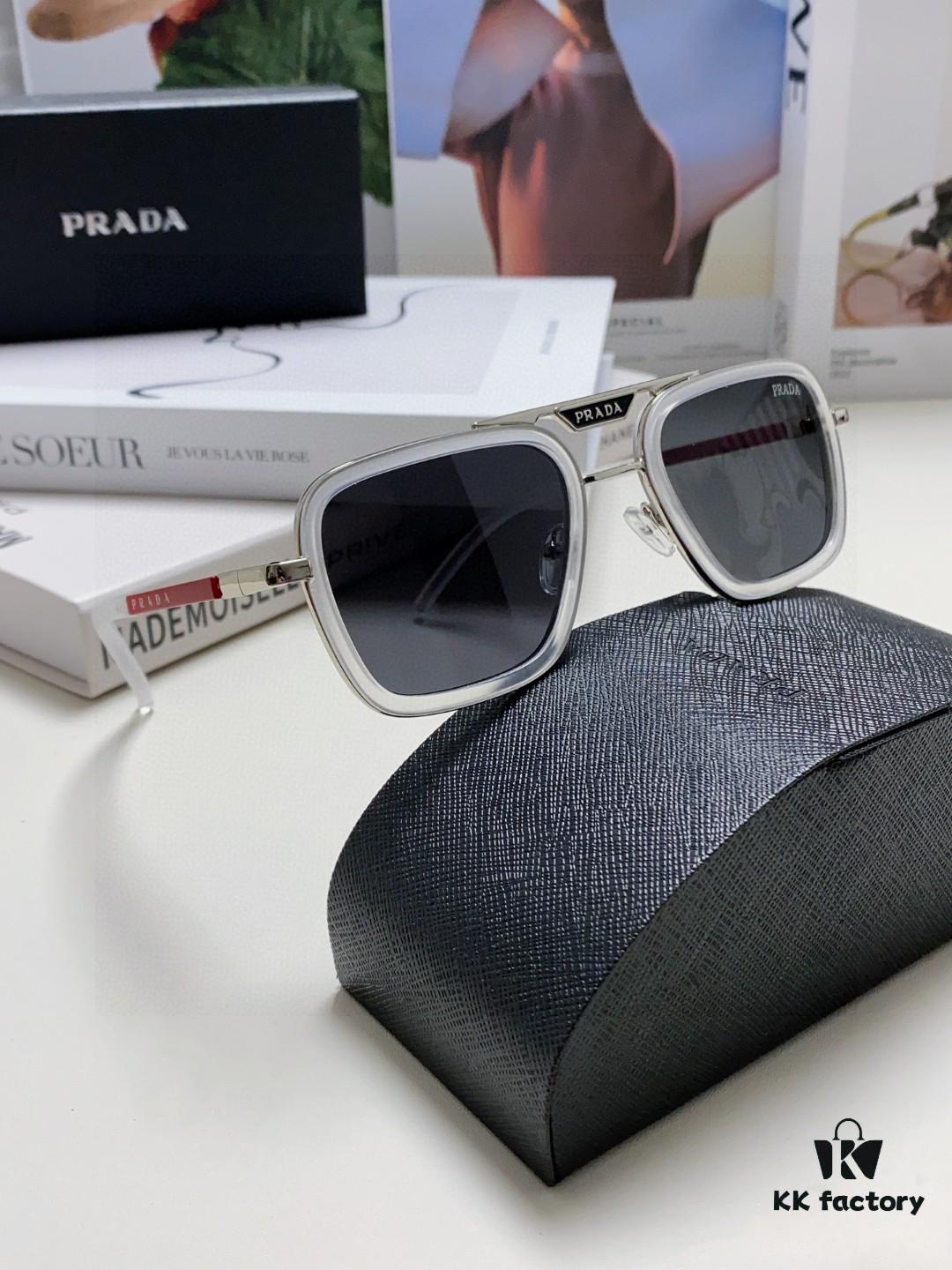 6931f9f13a89a121ed54afef Prada 2025 New Arrival Sunglasses, Fashionable Metal Oversized Unisex Sun Glasses for Men and Women