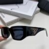 Prada New Model Sunglasses Classic Triangle Logo Fashion Unisex Sunglasses